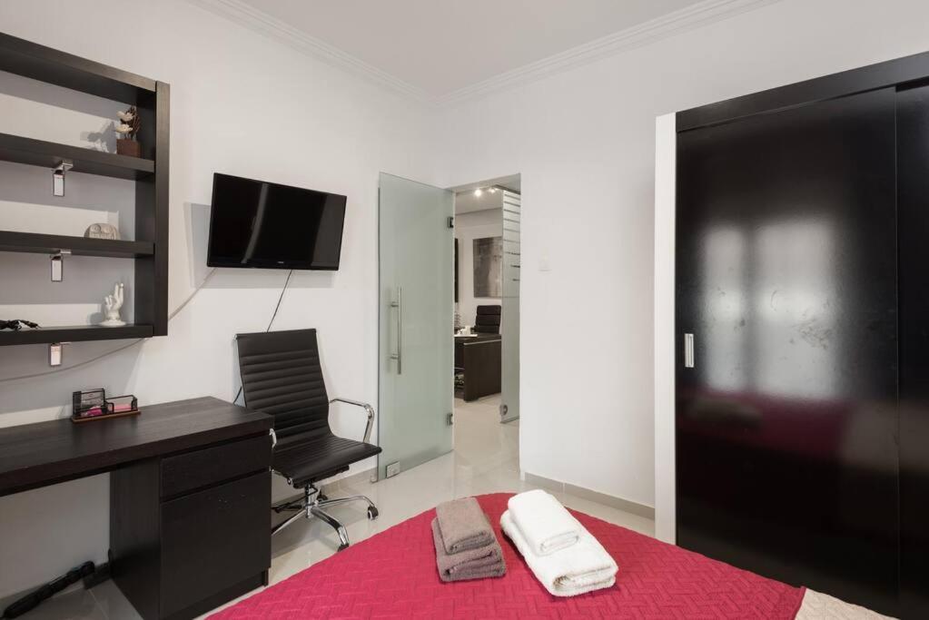 Modern Office Apartment.Wifi,2A/C,Luxury Fur/Tures Thessaloníki Exteriör bild