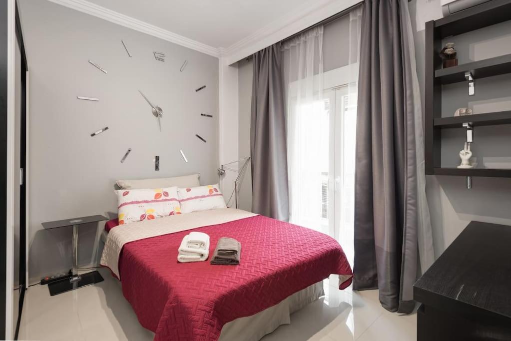 Modern Office Apartment.Wifi,2A/C,Luxury Fur/Tures Thessaloníki Exteriör bild