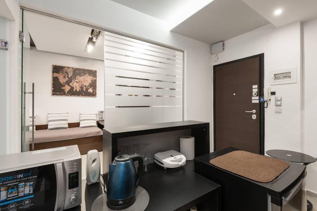 Modern Office Apartment.Wifi,2A/C,Luxury Fur/Tures Thessaloníki Exteriör bild