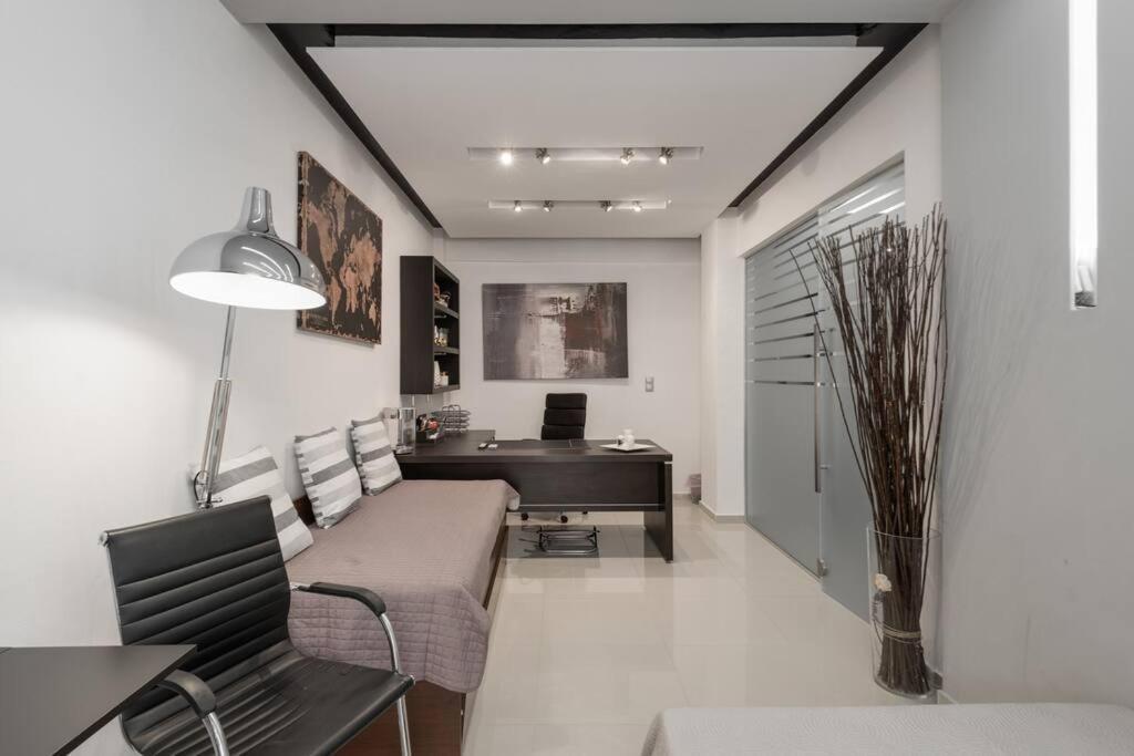 Modern Office Apartment.Wifi,2A/C,Luxury Fur/Tures Thessaloníki Exteriör bild